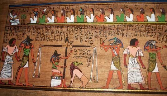 Geroglifici egiziani uno dei primi esempi di alfabeto che ha sostituito la tradizione orale e dato vita alla scrittura.