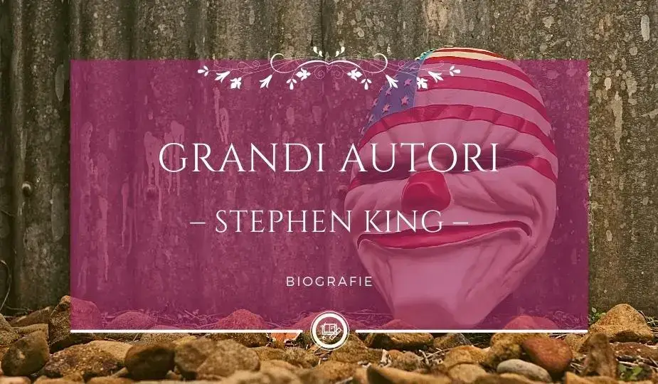 Immagine con un bubble a forma di libro per l'rticolo di #scritturacreativa #motivazione e #ispirazione sulle #biografie dei grandi autori #StephenKing