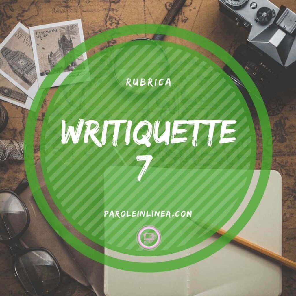 Serie di articoli della Writiquette – Writing Etiquette – con esercizi per creare una immagine di scrittore professionista.