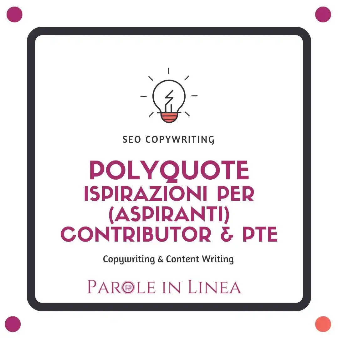 SEO Content Writing &amp; Copywriting for Italian WordPress Polyglots. A "revised" list to help new (aspiring) Italian Polyglot Translators and PTE learn WordPress translation guidelines.