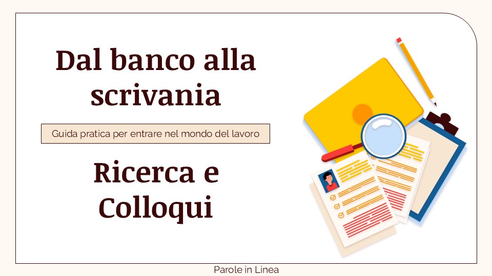 Copertina dal banco alla scrivania 1