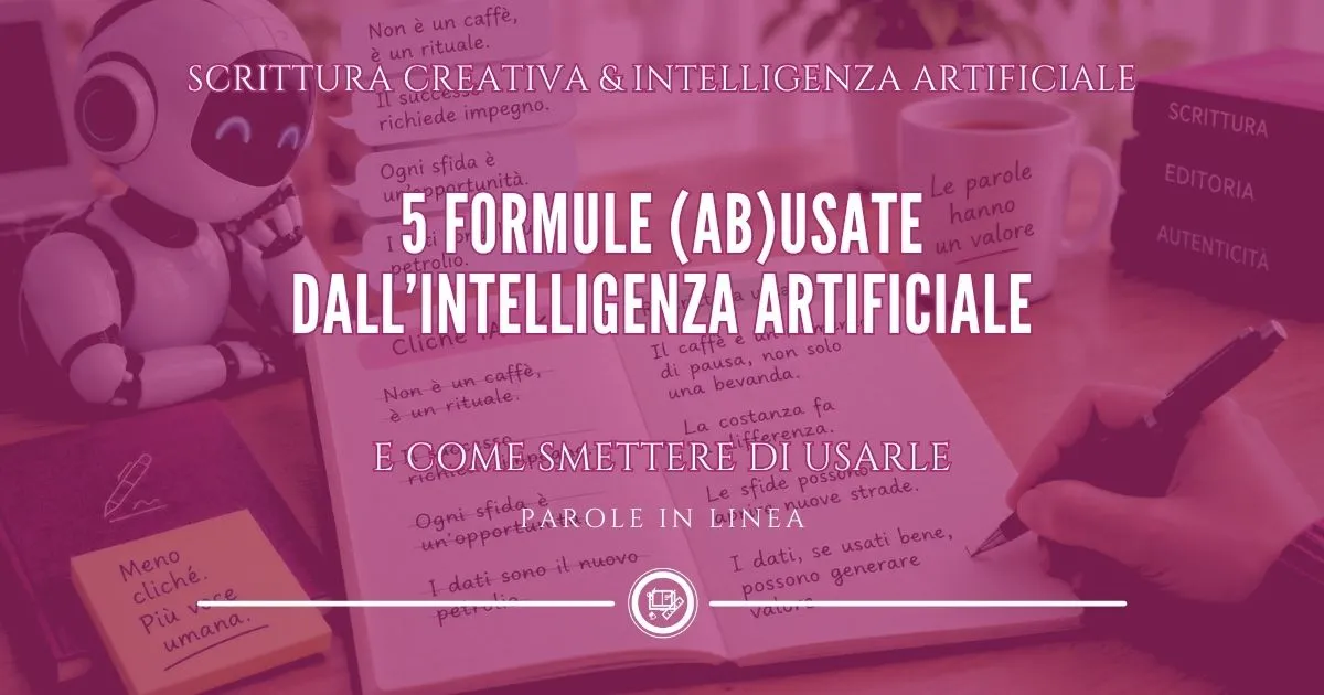 5 formule (ab)usate dall’intelligenza artificiale (e come smettere di usarle)